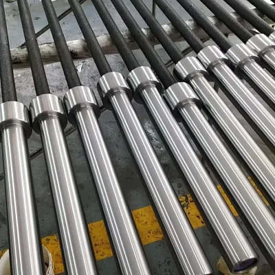 Professional Squat bar With Aggressive Knurling IPF Standard Barbell 32mm Diameter/25kg/2400mm Length