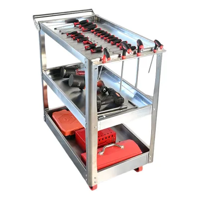XuanRong Tool Cart Trolley Professional Supplier Metal Hand Rolling Tools Cart