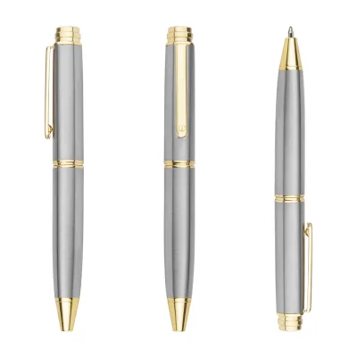 Stainless Steel Kawaii Pen Mini Advertising Pocket Metal Ball Pen Custom logo