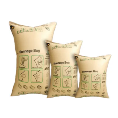 Custom Inflatable Air Dunnage Bags Multi Layer Kraft Paper Leakproof Cushion Void Filler Bag for Transportation Goods Protection