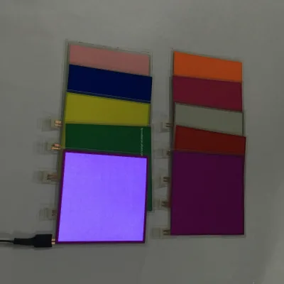 Widely Used Flexible Light Box Electroluminescent Film Backlight for Indoor and Outdoor Advertising EL Backlight Pannel