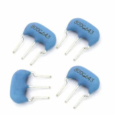 SIP-3-2.5mm Crystal CSTLS8M00G53-B0 4M 6M 8M 10M 16M 20MHZ Inline Ceramic Crystal Oscillator 3P