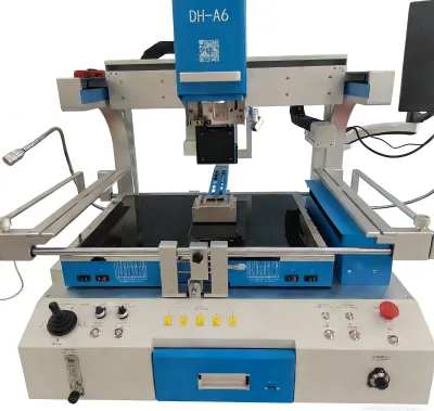 New Professional PLC BGA Rework Station for Chip IC & Motherboard Repair Smart Temperature Curve for Phone Laptop PCB Repair