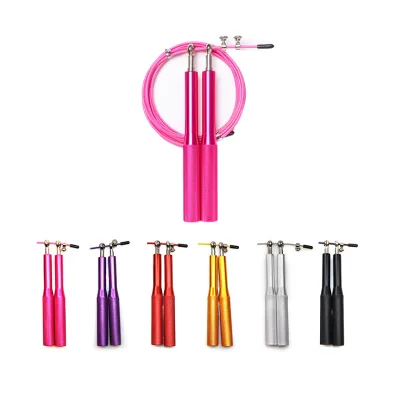 Fitness Boxing Workout Sports Skipping Rope Steel Jump Rope for Men and Women