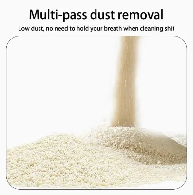 Saiweisi Natural Tapioca Cat Litter Sand Lightweight Fast Clumping Hard Clump Odor Lock Low Tracking Eco-Friendly