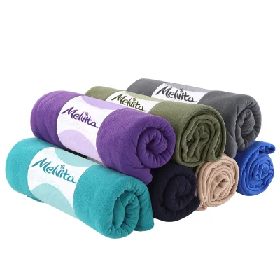Custom Logo Terry Cloth Fleece Blanket Soft Absorbent Comfortable Western Four Seasons for Home Hospital Hotel Picnic Airplane