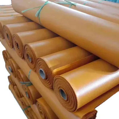 HC Heavy-Duty Silicon Coated Waterproof Twill Woven Fabric Truck Cargo Tarpaulin 0.10-0.80mm Thickness for Outdoor Construction