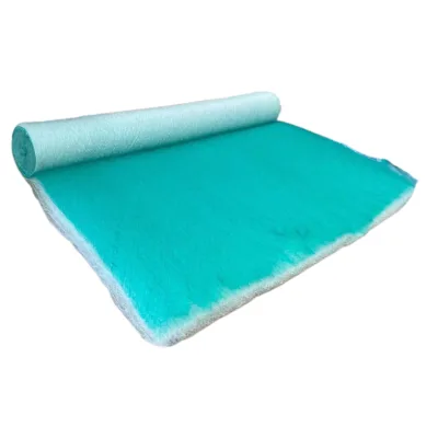 Customized Fiberglass HEPA Paint Arrestor Floor Filter for Car Paint Booth Powder Coating Finishing Bodyshop Spray Booth