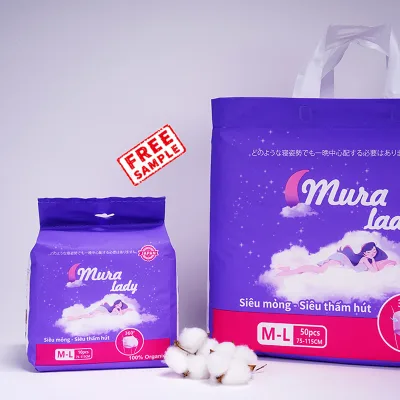 Wholesale Adult Pants Retailers Competitive Price Women Underwear Cotton Menstrual Pants Adult Diapers Panties Free Sample