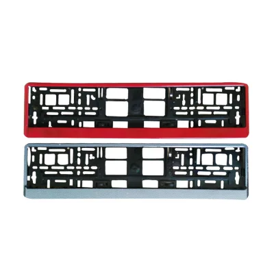 European German Russian Stainless Steel Thickness Car License Plate Frame