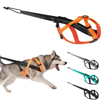 Polyester Cross-border New-Style Dog Sled Harness Outdoor Running Car-Mounted Leash for Dogs Husky-Wholesale Available