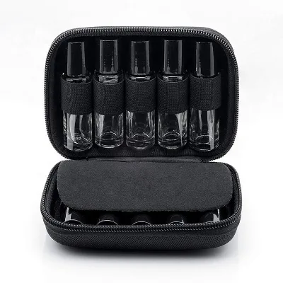 Wholesale 15ml Essential Oil Carry Case Custom Logo EVA Essential Oil Bottles Travel Bag Case Organize Pouch