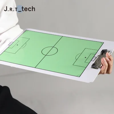 JRT Double-Sided Equipment for School Sport Training Clipboard Tactics Football Soccer Coaching Board