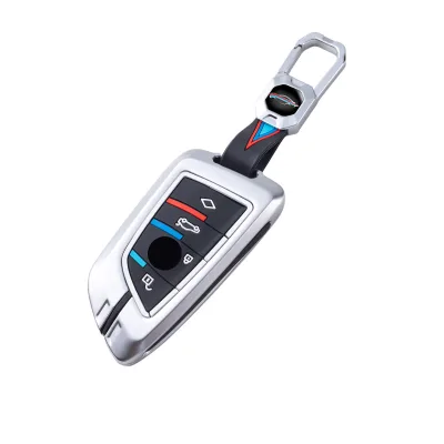 Customised Silicon Car Accessories 3D Car Key Case Cover Key Remote Control Keychain Protection Bag for BMW X1 X2 X3