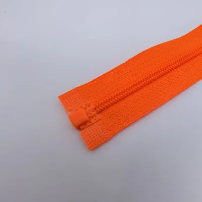 High Quality 3# Open-End Nylon Zipper Tape Customized Long Chain Plastic Zipper for Clothes Shoes Sale Promotion Manufacturers
