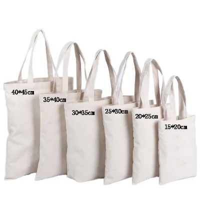 Wholesale Custom Logo Cotton Canvas Bag Casual Fashion Shoulder Handbags Designer Large Capacity Handbags for Women Tote Bag