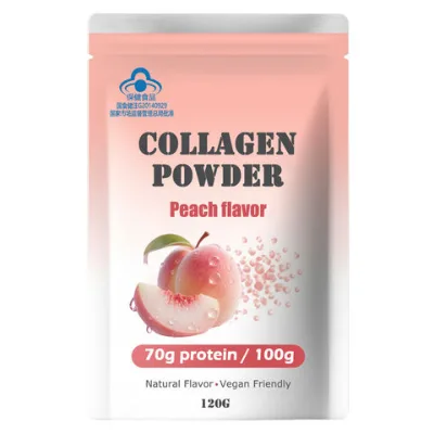 Collagen Powder Peach Flavor for Skin Beauty