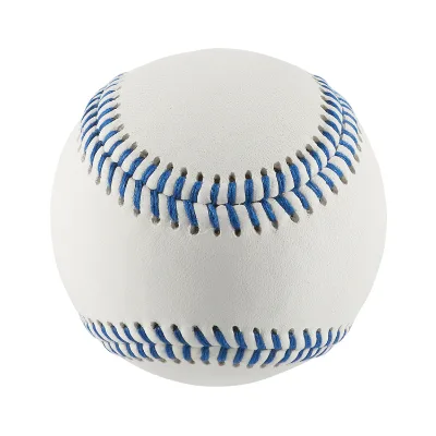 PU Leather Baseball Ball with Seam-Stitched Soft Core for High Performance