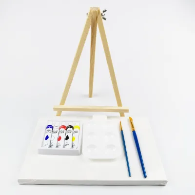 Professional Permanent Artist Draw Painting Rainbow Pigment 24 Colors 12ml Acrylic Paint Set