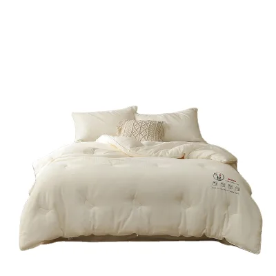 900Gsm 200X200 Duvet 100 Silk Winter Camel Wool Clipped Jacquard a Quilt