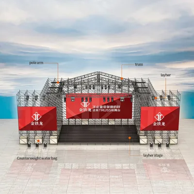 Factory Direct Price Steel Material Scaffolding Systems with Tools for Stage Equipment