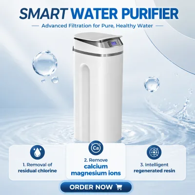 2000L/H Apartment Water Softener Factory Direct Hard Water Softening System Water Purifier Household Water Softener Equipment