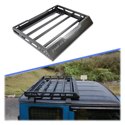 Automotive Spare Parts Rooftop Cargo Mini Rack Aluminium Jimny JB74 Roof Carrier Rack
