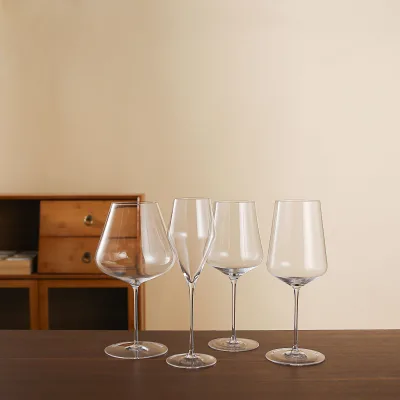 Zalto Burgundy Wine Glass Lead-free Crystal Ultrathin Red Wine Glass Cup European Design 550ml Capacity Wedding Occasion