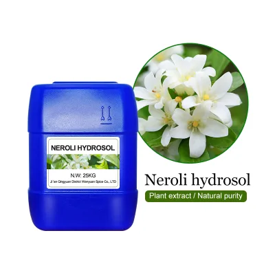 Customizable Private Labeling Neroli Hydrosol in Bulk for Face & Body Care Factory Supplier Wholesaler Price