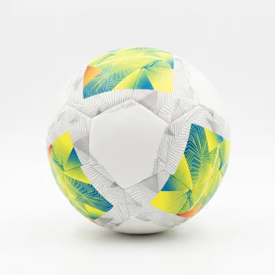 Size 5 Training Soccer Ball Machine Sewn Firm Structure Durable for Club Use