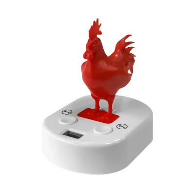 Rooster Countdown Timer for Games Digital Alarm Timer with Button Controls Interactive Kitchen/Study/Party Timing Device