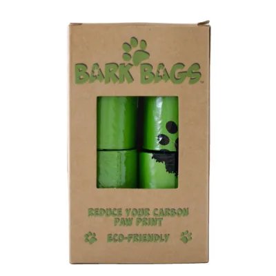100% Biodegradable Corn Starch Pet Waste Bag Compostable Dog Poop Bags for Household Trash Eco-Friendly Option