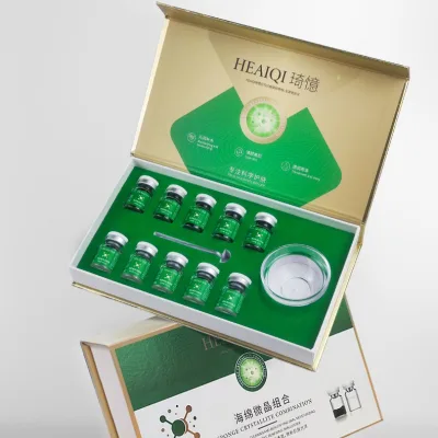 Deep Cleaning Brightening Rejuvenating Seaweed Anti-Acne Dilutes Melanin Plant Extract Microcrystalline Lyophilized Powder Set