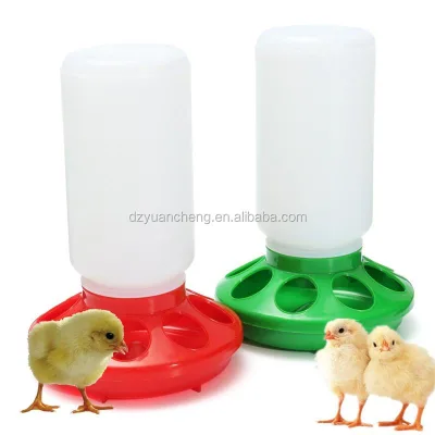 Wholesale 1KG Metal Automatic Chicken Feeder Trays Water Feeder