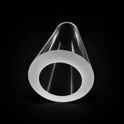 Factory Direct Large Diameter Custom OD Wall Thickness Quartz Tube for Industrial Furnace