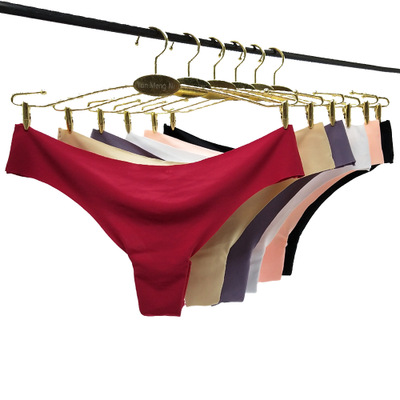 Stocked Women Breathe Mesh Seamless Thong Underwear Best Selling Lace Decoration Panties Thong for Women