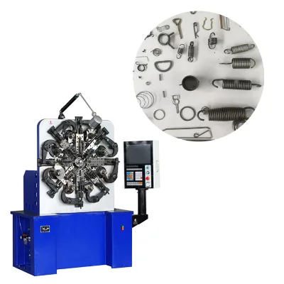 Automatic CNC Zigzag Torsion Washer Spring Coiling Making Forming Compression Winding Machine