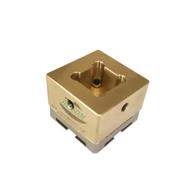 HPEDM System 3R Precision Square Brass EDM Electrode Holder for Mold Making HE-R06658