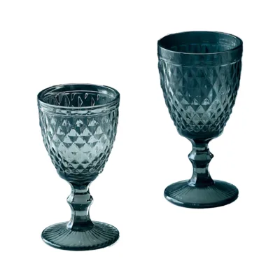 Luxury Crystal Wine Glasses in Bulk Classic Style 301-400ml Capacity Personalized for Weddings and Parties