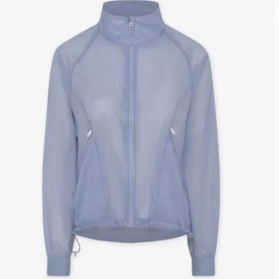 Hot Selling B2B Custom Mens Light Green Hooded Sun Jacket, Zippered Front Pockets for Branding