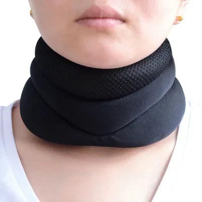 Wholesale Sponge Anti-Low Head Brace Adjustable Neck Support Cervical Collar Relieves Pain