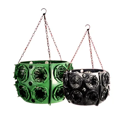 Top Quality Vertical Garden Green Baskets Hanging Basket for Flowers