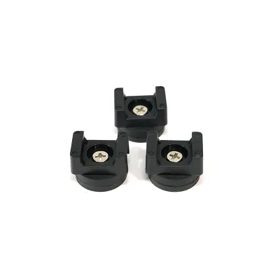 Hot Sale Rubber Coated Pot Neodymium Magnet Holder Mounting for Holding Cable Wire