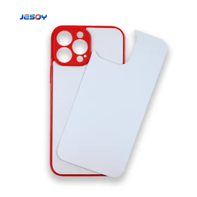 High Quality 2D TPU Cover Shell With Different Color Rubber Heat Transfer Sublimation Phone Case for iPhone