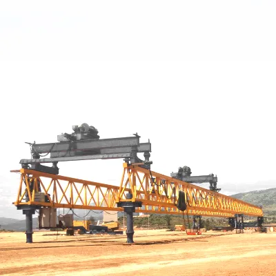 High Lifting Grade Bridge Beam Launcher Erecting Crane Used in Subway