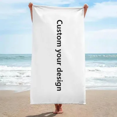Wholesale Custom Beach Towels Quick Dry Custom Printed Swimming Sand Free Microfiber Beach Towels