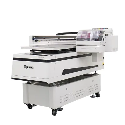 My Color Universal Small 6090UV UV Printer New for I3200 Print Head Automatic USB 1 Year Warranty