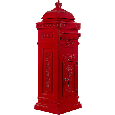 Cast Iron Standing Letterbox Outside Cast Aluminum Mailbox Standing Cast Iron Postbox