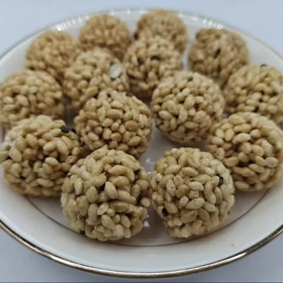 High Protein  Nutty Rice Balls Bulk Packaging