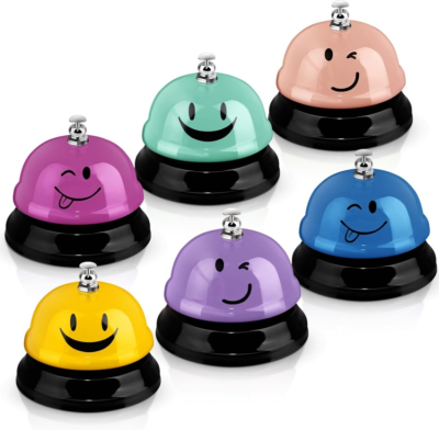 Custom Logo Matel Calling Ring Bell Restaurant Table Call Bell